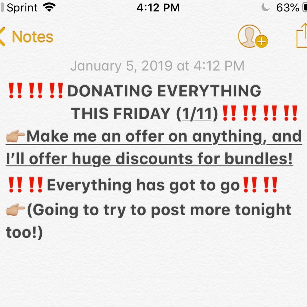 EVERYTHING MUST GO
